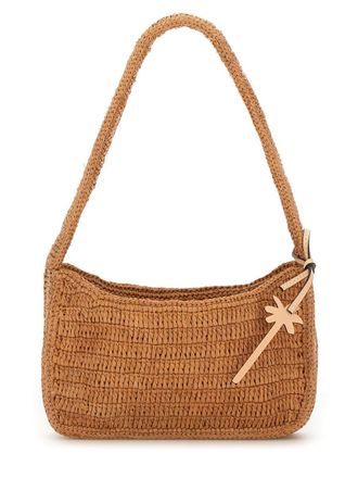 Manebì Raffia Shoulder Bag