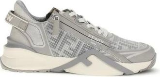 Fendi Sneakers, male, Gray, Size: 11 US Bos Taurus Athletic Sneakers