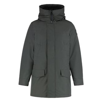 Canada Goose Parkas, male, Green, Size: 2XL Parka Langford Black Label