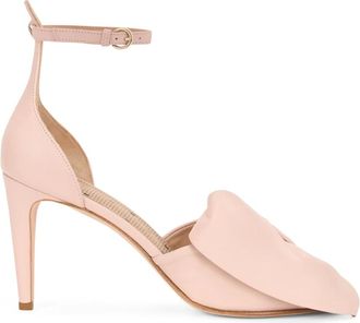 Red Valentino Schoenen, Dames, Roze, 40 EU, Leer, Sandalen met hoge hak