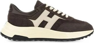 Hogan Hyperlight Sneakers - Heren - Sneakers - Bruin - 43 EU - Su&egrave;de - Schoenen