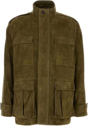 Ferragamo Hombre, Chaquetas, Verde, Talla: M