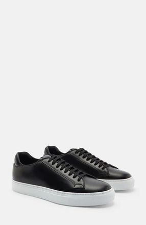 Scarosso Ugo Sneakers in Black - Calf at Nordstrom, Size 42.5