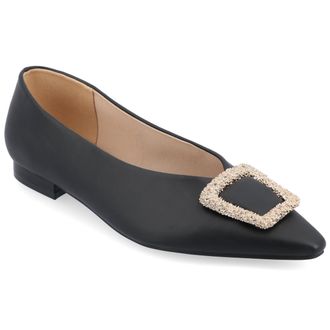Journee Collection Collection Womens Tru Comfort Foam Elowen Flats