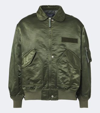 Comme Des Gar&ccedil;ons Comme des Gar&ccedil;ons Homme Giacca blouson in twill di misto cotone