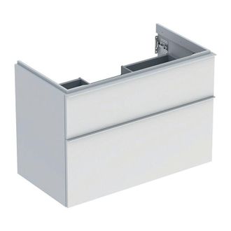 Keramag Keramag - Geberit Icon Mueble Bajo Lavabo, 2 Cajones, 88,8x61,5x47,6 Cm