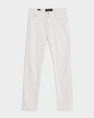 Kiton Men & apos;s Kurabo Straight-Leg Stretch Five-Pocket Pants