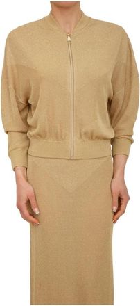 Nenette Bomber Oro - Dames - Bomber jackets - Beige - XS - Polyester - Jassen