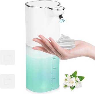 OEM Dispensador De Jab&oacute;n Autom&aacute;tico De Pared Sin Taladrar, 400 Ml, Dispensador De Jab&oacute;n El&eacute;ctrico, Recargable Por Usb, Resistente Agua Ipx5, Blanco