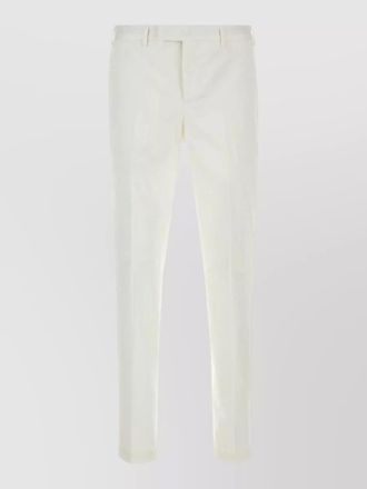 Pantaloni Torino stretch cotton trousers belt loops back pockets
