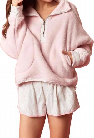 Peach Love California Sadie Floral Set In Pink