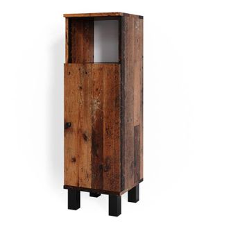 Vicco Armario Mediano Fynn, Roble R&uacute;stico, 30 X 95 Cm