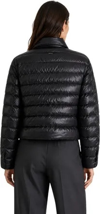 Herno Womens Puffer Jacket Black Polyamide