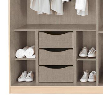 Rauch Orange home24 Schubladeneinsatz Rauch 90 cm mit Böden