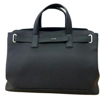 Dior Pre-owned Vintage Tote Bag - Heren - Pre-owned - Zwart - Maat: ONE Size Leer