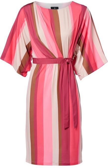 Belle Print Jurk Roze / Multi