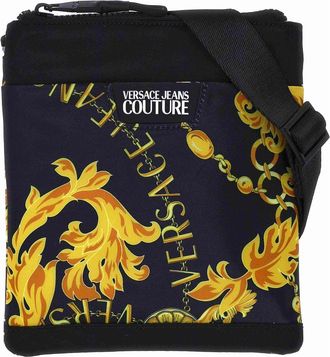 Versace Jeans Couture Zwarte Couture Tassen - Heren - Schoudertassen - Veelkleurig - ONE Size - Tassen