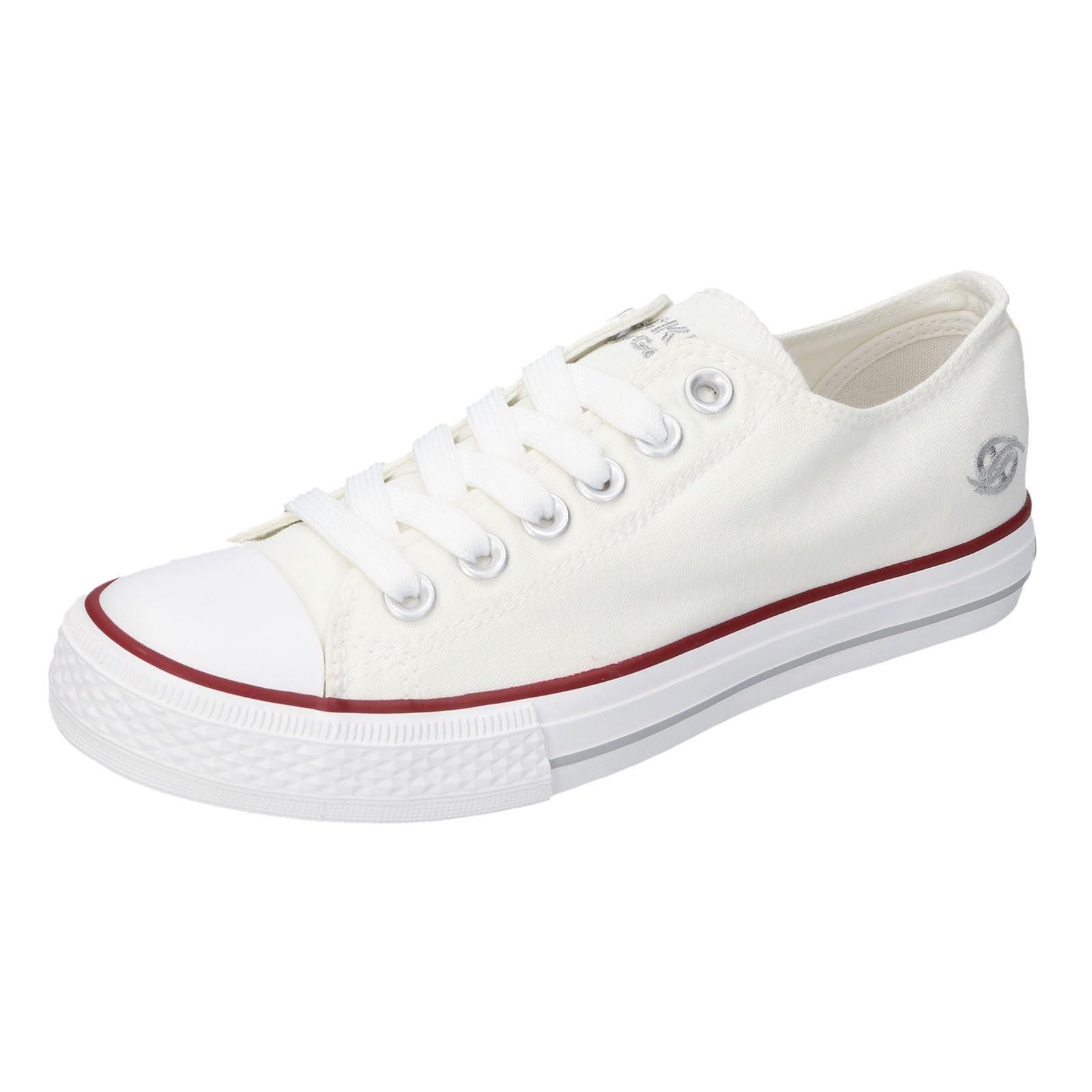 Dockers By Gerli Damen Sneaker – Bequeme Low-Top Halbschuhe Aus Textil Für Business & Freizeit