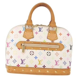 Louis Vuitton Alma Monogram Multicolor Multicolour Canvas Handbag (Pre-Owned)