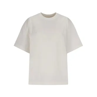 Jil Sander T-Shirts, female, White, Size: XS Logo T-Shirt