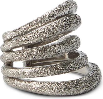 Brunello Cucinelli Bracciale rigido in argento sterling