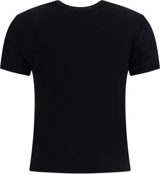 Coperni Womens Black Cotton T-Shirt