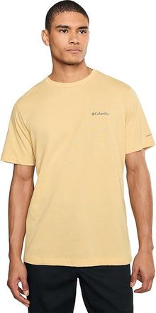 Columbia Thistletown Hillstm Short Sleeve Mens Clothing Sand Dune Heather : 2XL, Cotton/Polyester