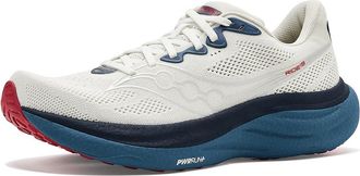 Saucony Ride 19 Mens Shoes Ivory/Storm : 11.5 D - Medium, Synthetic