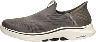 Skechers Go Walk 7 - Easy On 2 - Heren - Sneakers - Bruin - 47 EU - Schoenen