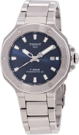 Tissot T-Race Powermatic 80 Automatic Blue Dial Mens Watch T1418071104100