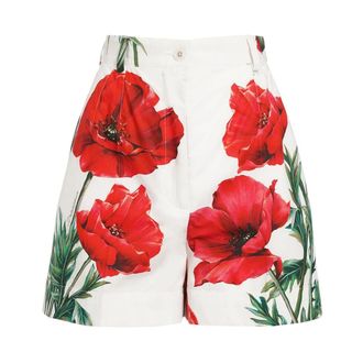 Dolce & Gabbana Short Shorts, female, White, Size: 3XS Short Shorts