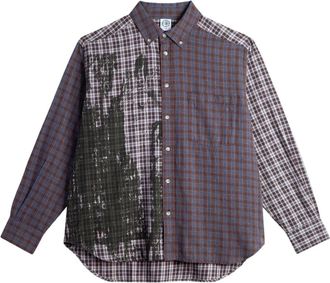Polar Ben LS Shirt | Violin - Heren - Sport - Veelkleurig - Maat: L Katoen
