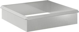 vidaXL Cercas Para Caracoles 8 Pcs Plateado Acero Galvanizado Vidaxl