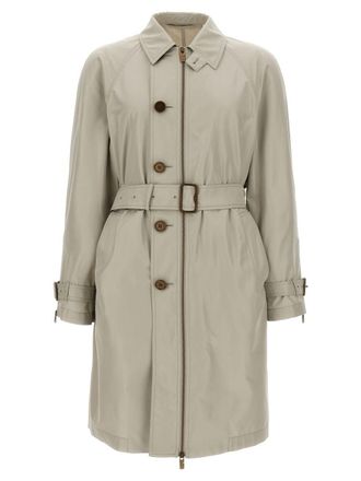 Burberry Car Coat Silk