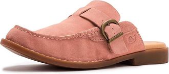 Born Meg Womens Flat Shoes Pink (salmon) : 7.5 M, Leather/Suede