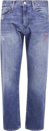 Polo Ralph Lauren Straight Fit Rigid Denim Jeans - Heren - Regular Fit Jeans - Blauw - W32 - Denim - Jeans