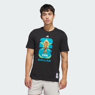 adidas Mens adidas FIFA World Cup 26 Host City Dallas Graphic T-Shirt