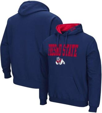 Colosseum Mens Colosseum Navy Fresno State Bulldogs Arch and Logo Pullover Hoodie at Nordstrom, Size X-Large