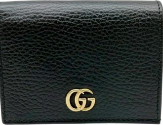 Gucci Black Leather Wallet (Bi-Fold) (Pre-Owned)