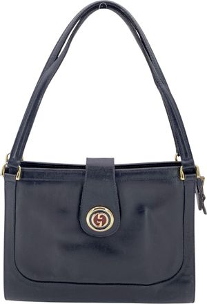 Gucci Gucci Vintage leren schoudertas