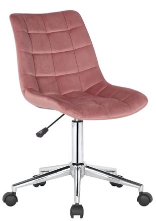 Clp Clp - Silla De Oficina Medford En Terciopelo Rosado