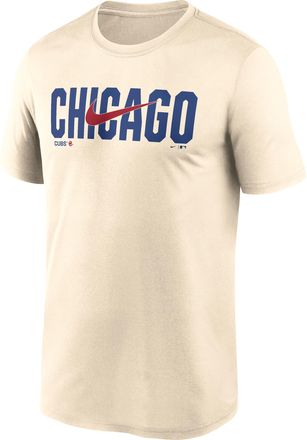 Nike Chicago Cubs Swoosh Legend Nike Mens Dri-FIT MLB T-Shirt in Brown | NKGK15AEJ-RSQ