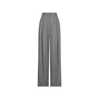 The Row Wide Trousers, female, Gray, 2XS, Taliesin Pant