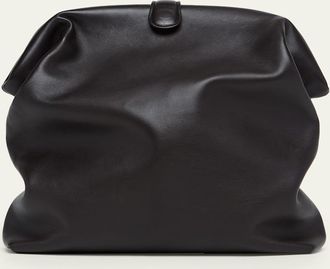 Bottega Veneta Lauren 1980 Leather Clutch Pouch Bag