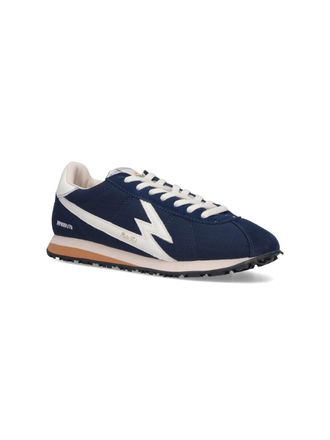 MOA Master Of Arts Lightning Bolt Nylon Sneaker - Navy