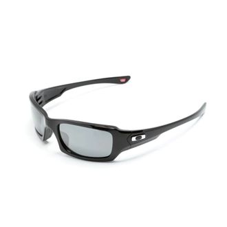 Oakley Fives Squared Zonnebril - Heren - Accessoires - Zwart - Maat: 54 MM