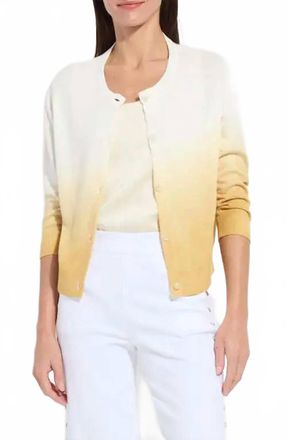 Lyss&eacute; Reign Ombre Cardigan In Dip Dye