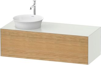Duravit Duravit - Tulip Blanco, Mueble De Pared, Ancho 1300 X Fondo 550mm