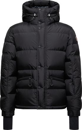 Moncler Kasanka Hooded Down Ski Jacket Black Size 1
