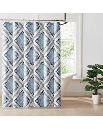 Truly Soft Lars Plaid Shower Curtain
